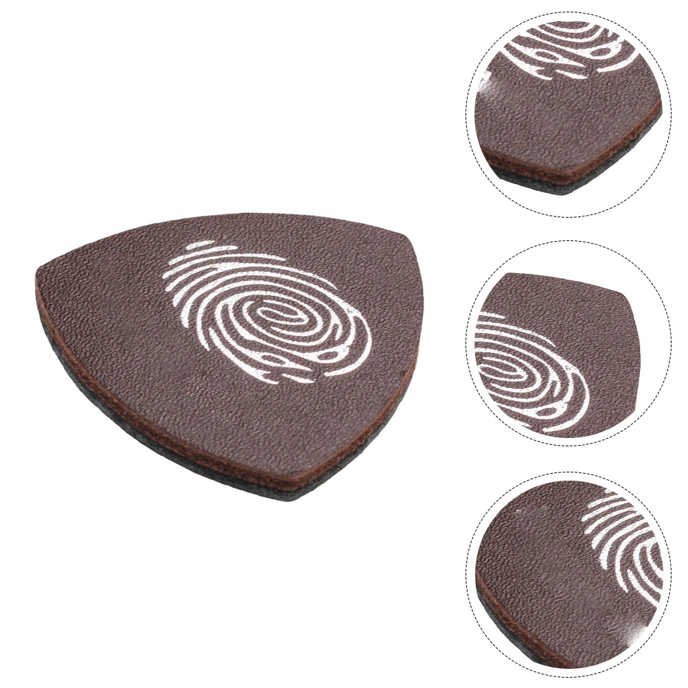

6 Pcs Ukulele Picks Acoustic Guitar Stringed Instrument Finger Pu Accessories
