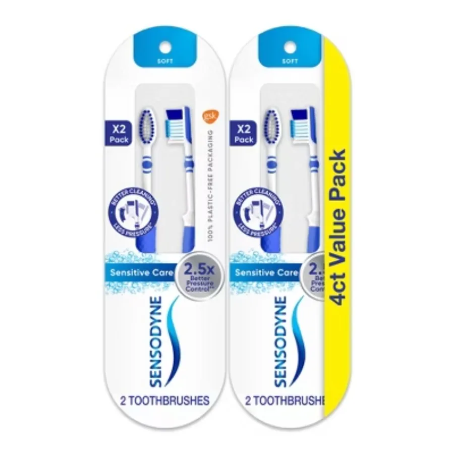 

Manual Toothbrush - 4 pcs - Soft