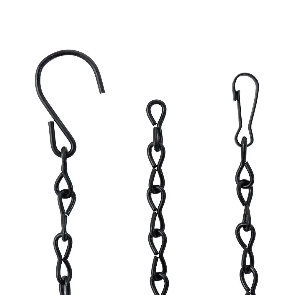 Cadenas colgantes para macetas, alimentadores de aves, macetas, linternas y adornos, colgador de plantas de jardín