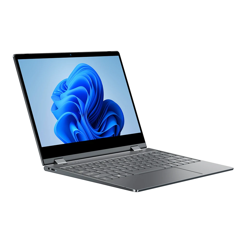 BMAX Y14 Plus laptop, 14 inch touchscreen, 16 GB RAM, 512 GB SSD, Intel 13e generatie N150, Windows 11, 1920*1080 IPS, 360 ° Converteerbare pc-notebook voor kantoor en thuisgebruik