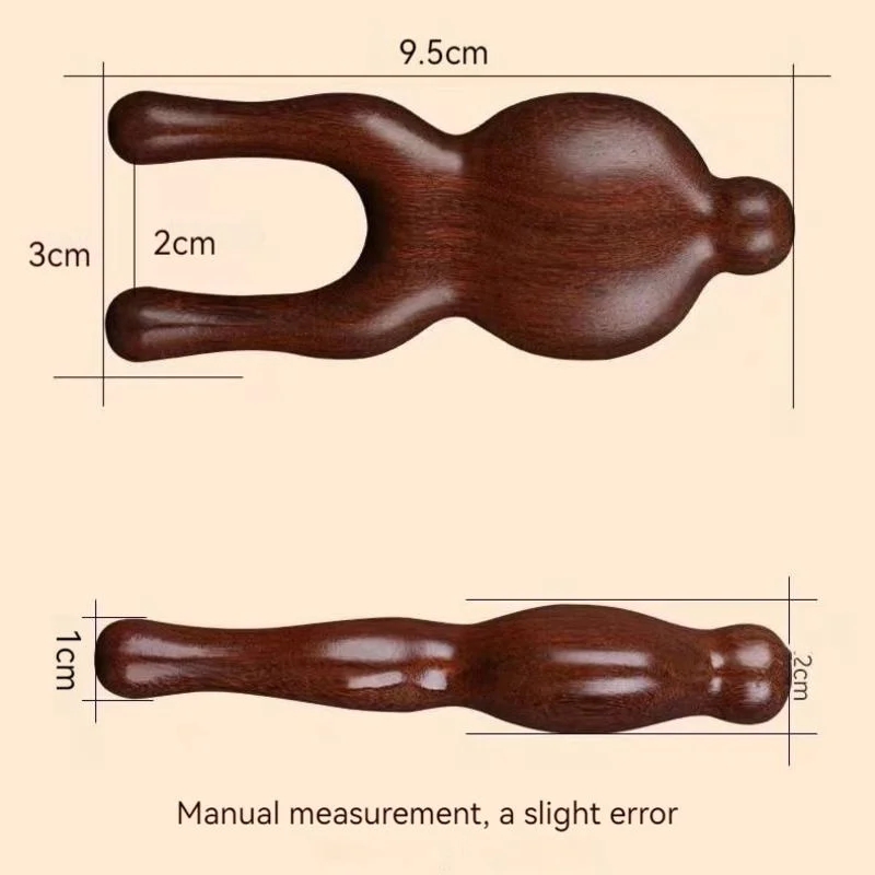 天然白檀多機能マッサージツール鼻目耳顔治療かっさ経絡経穴マッサージ疲労を軽減