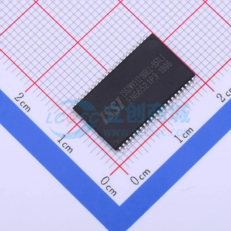 

1 PCS/LOTE IS62WV51216BLL-55TLI IS62WV51216BLL-55TLI-TR TSOP-44 100% New and Original IC chip integrated circuit