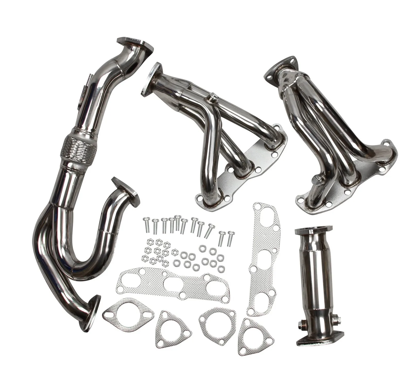 Stainless Steel Exhaust Manifold Header For VQ35DE V6 FITS Nissan Altima 3.5L