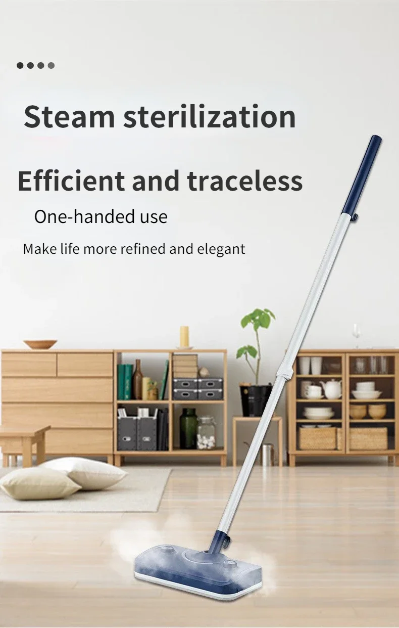 Steam Mop Household Multi-function Electric Mop High Temperature Steam Cleaner Non-wireless Mopping Machine Sweeping Artifact