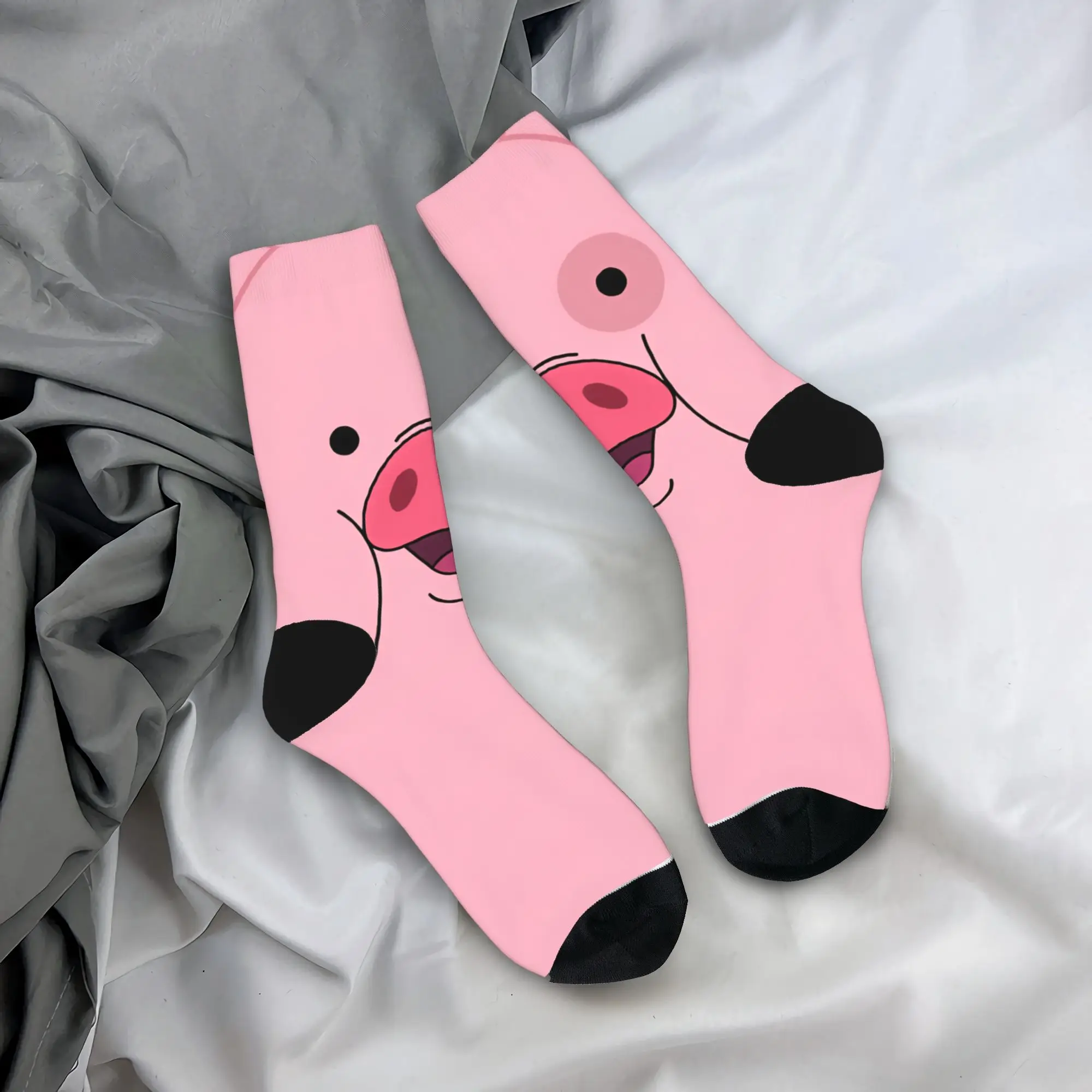 Waddles Stockings Unisex Men G-Gravity Falls Socks Comfortable Casual Socks Autumn Outdoor Non-Slip Printed Socks