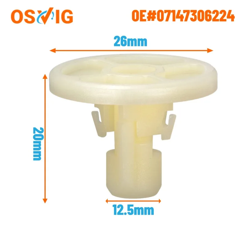 

20PCS OE#07147306224 For BMW MINI X1X2 X3 X4 X5 X6 Chassis Trim Plate Fixing Expansion Nut Clip