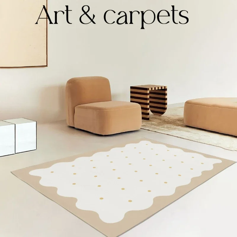 Tapis décoratif coloré pour salon, grande surface, chambre à coucher, salle de séjour chaude, polymères de jeu pour enfants IG, luxe 216.239.vison velours lea