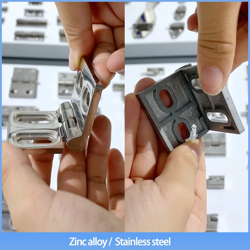 

Precision Casting Heavy-Duty Concealed Hinge Industrial Equipment Cabinet Door Made Of 304 Stainless Steel Or Zinc Alloy