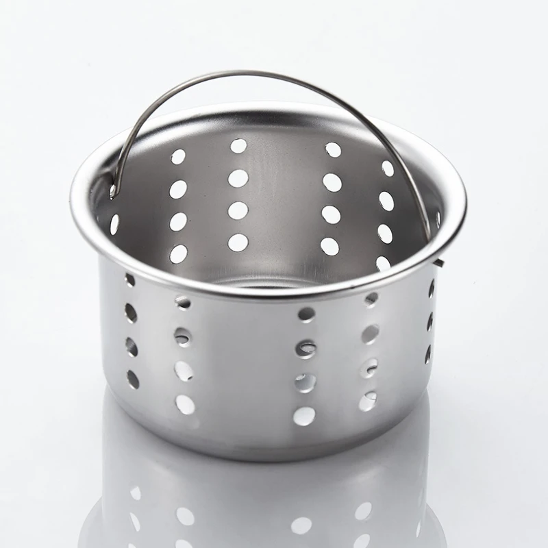 

304 Stainless Steel Sink Drain Filter, With A Diameter Of 110 Millimeters, Detachable Filter Basket, Anti-Clogging And Anti-Odou