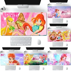 W-Winx Beauty Club podkładka pod mysz z kreskówek komputer Laptop podkładka dla graczy akcesoria do gier PC maty na biurko