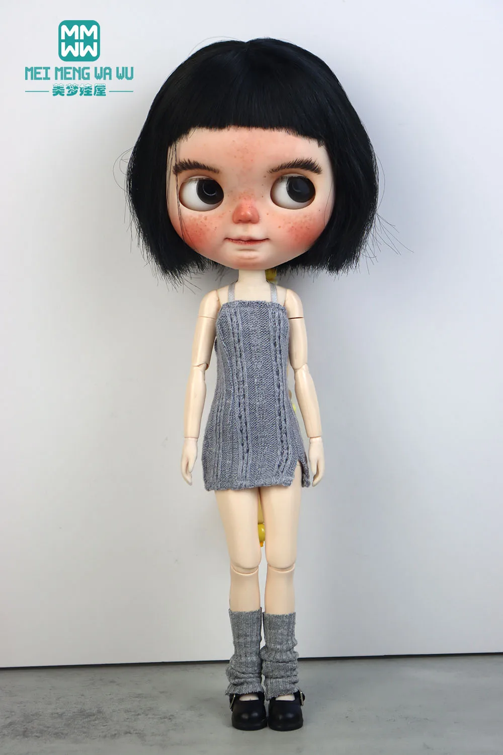 Blyth Doll Clothes for 28-30cm Azone OB22 OB24 Accessories Fashion Sweater Dress Toys Gift