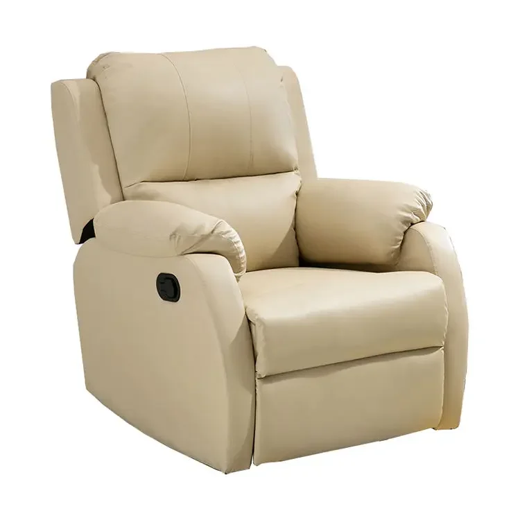 Luxury Modern Living Room Multifunctional Smart Electric Recliner Single Leather Sofa Leisure Chair Genuine Leather Reclining