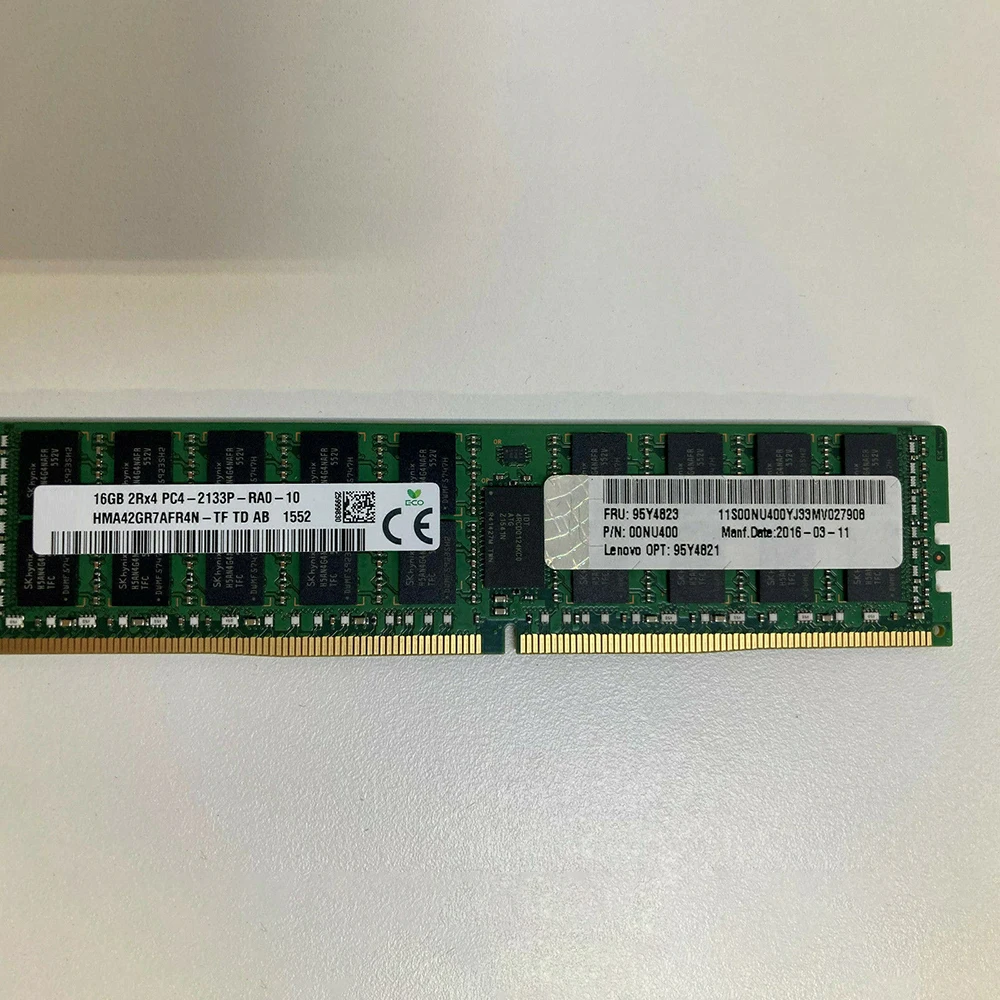 Server Memory For IBM RAM X3550 X3650 M5 X3850 X6 95Y4823 95Y4821 00NU400 16GB DDR4 2133 ECC REG