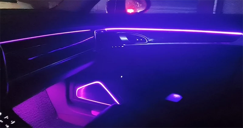 ภายใน Ambient Light Speaker Led สำหรับ Porsche Panamera 2011-2016บรรยากาศ4ประตูลำโพง