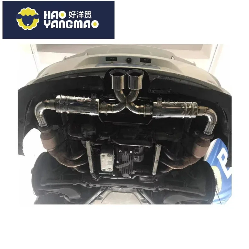 Applicable to High-quality titanium pipe Porsche 911 GT3 exhaust system
