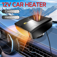 Car Heater 12V 2 in 1 Cooling Portable Powerful Car Heater 360 Degree Rotation Car Windshield Defroster for Car Auto Accessories