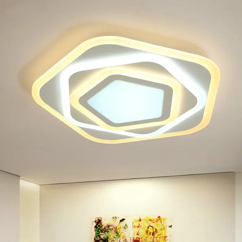 Dimmer led ceiling lights with Acrylic lamp ceiling for bedroom modern Luminaire Living Room bedroom luminaria teto