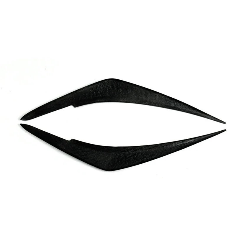 

AU04 -Car Front Headlight Eyebrow Head Light Eyelid Eyebrow Carbon Fiber Trim For Subaru Impreza WRX STI 2022-2025