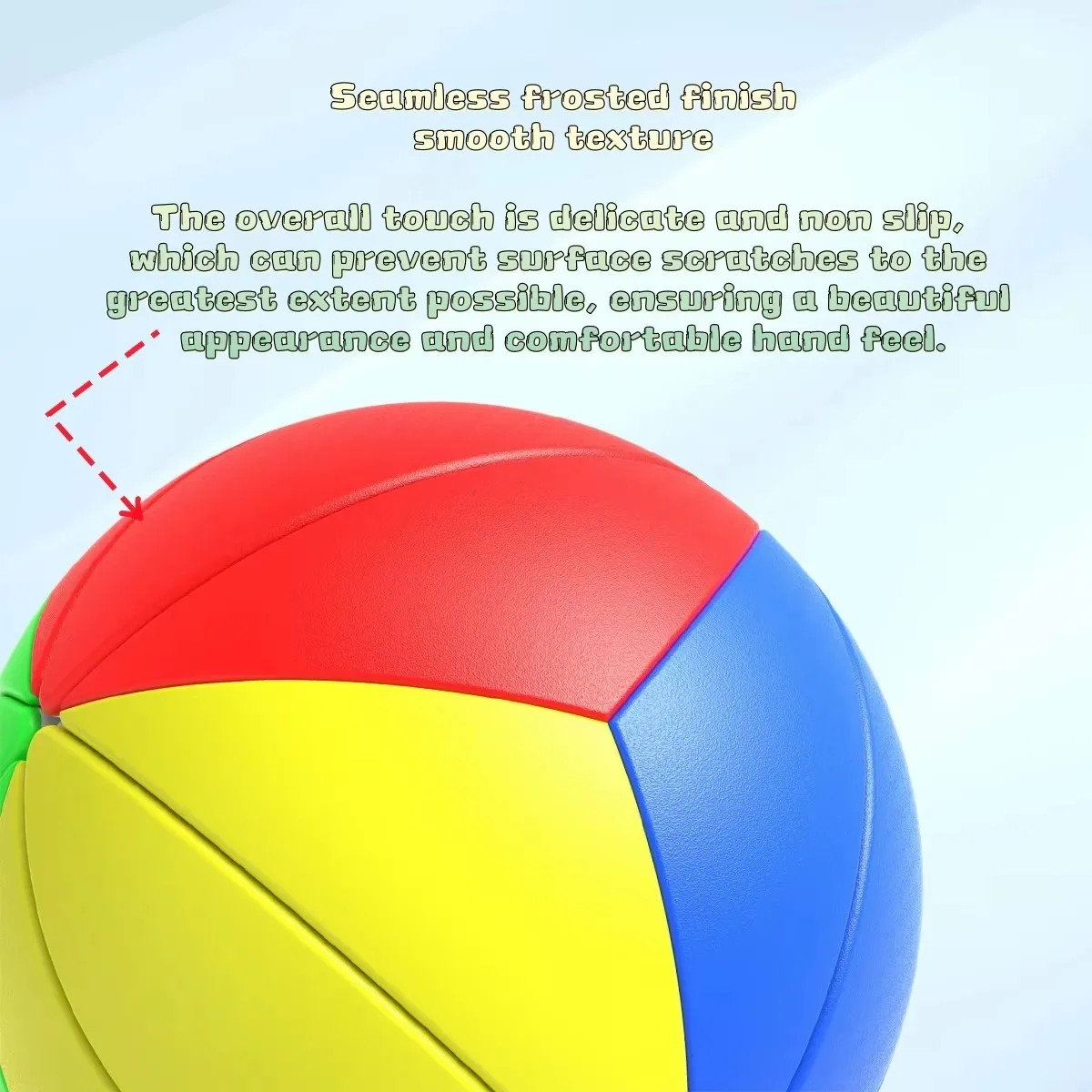 3D楽しいレインボーボール メープルリーフボール ストレス解消マジックキューブ エイリアン 三段階球形メープルリーフボール 子供用パズルおもちゃ