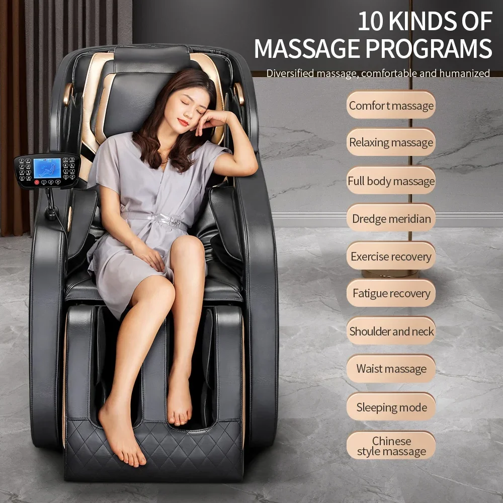 Leercon-Full Body Zero Gravity Massage Chair com Monitor para uso doméstico, Original, 4d, OEM e ODM, barato