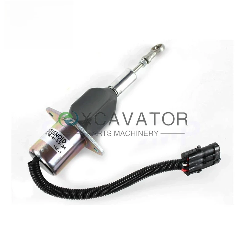 

3930234 SA-4335-24 Стоп-электромагнитный клапан 24 В, электромагнитный отсекающий клапан для деталей клапана Cummins 6CT 8,3 Komatsu PC300-7 PC360-7