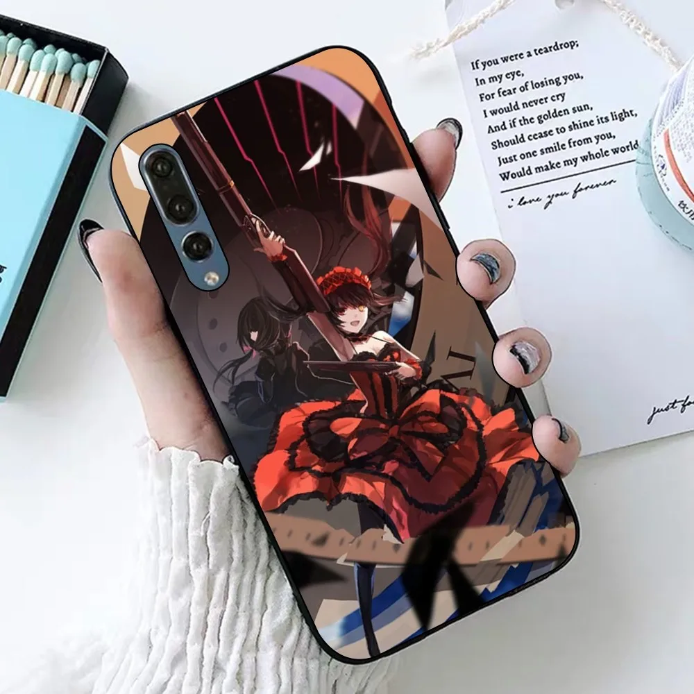 Date A Live Tokisaki Kurumi Phone Case For Huawei Honor 10 lite 9 20 7A pro 9X pro 30 pro 50 pro 60 pro 70 pro plus