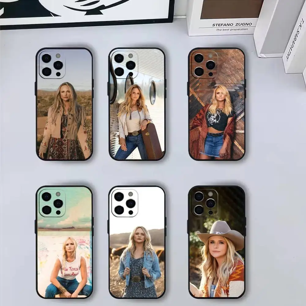 

Platinum Miranda L-Lambert Phone Case For iPhone 17,16,15,14,13,12,11 Plus,Pro,Max,XS Silicone Soft Cover