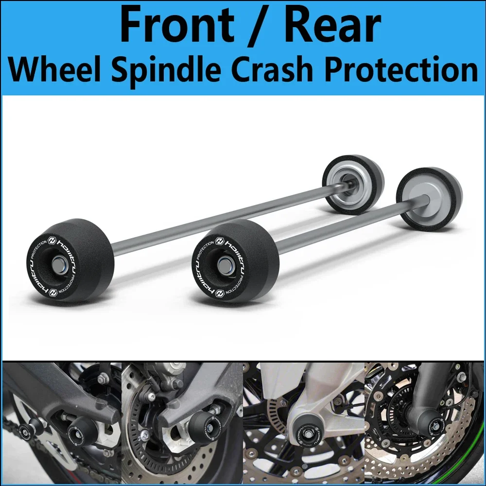 

Front Rear wheel Spindle Crash Protection For Triumph Trident 660 / Tiger Sport 660 2021-2024