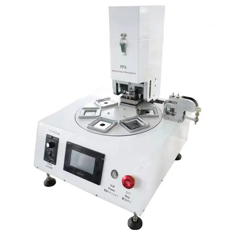 Pneumatic Badge Maker Automatic Industrial  Household Pin Button Maker Customizable Pattern
