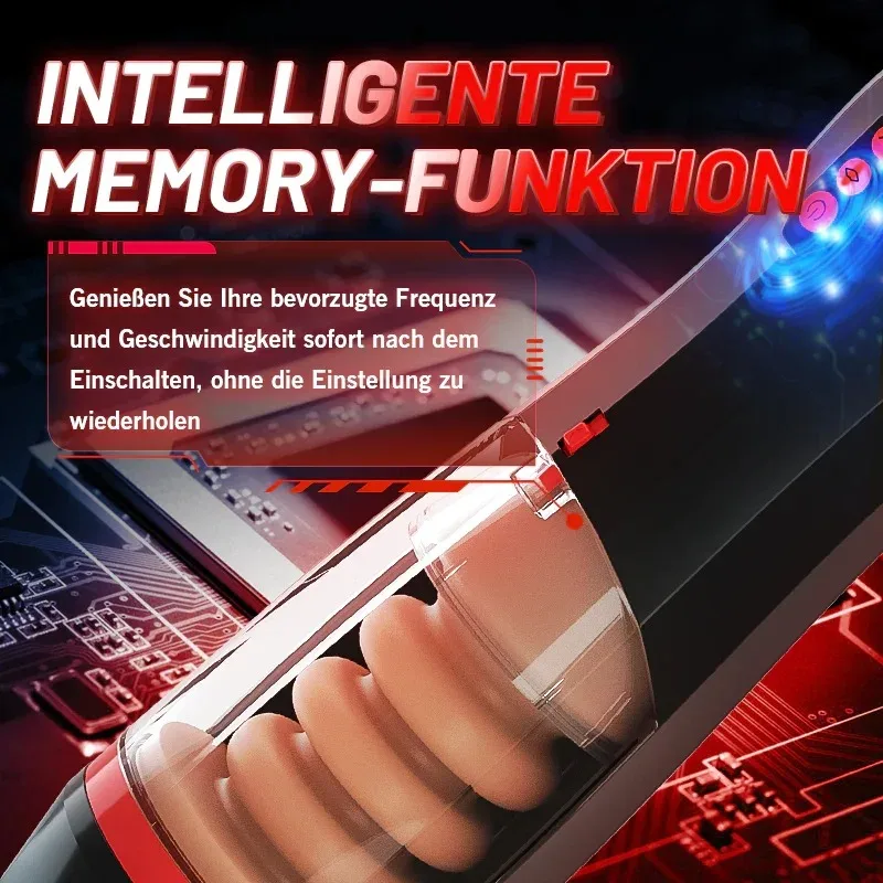 جهاز استمناء ذكر آلي بالكامل قابل للسحب مهبل جيب هزاز شرجي مهبلي كوب للطائرات ألعاب جنسية للبالغين للرجال #4