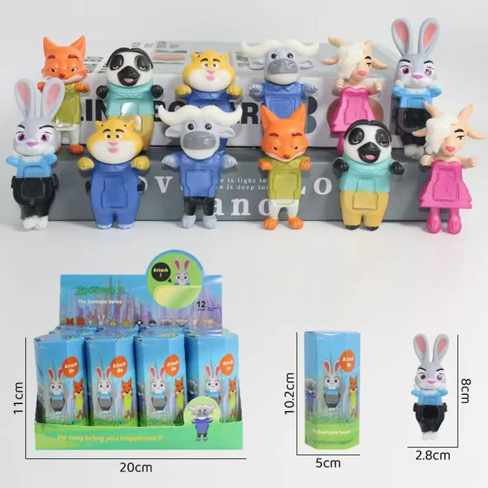 2025 NIEUWE Zootopia Judy Hopps, Nick Wilde, Bellwether, Chief Bogo, MAYOR LIONHEART, Beeldje Blind Box Speelgoed Gift