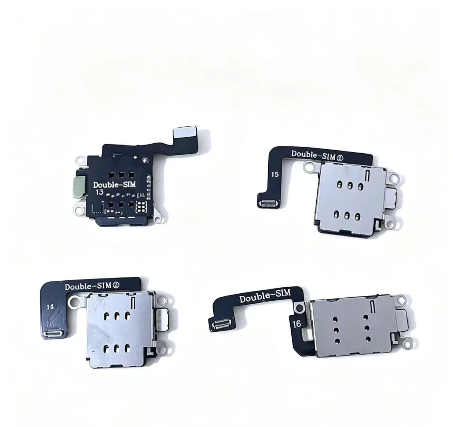 10pcs lot MEP flex Built-In R-SIM DB Double SIM MEP SED iC Flex Cable SIM Card Management Accessory for iPhoneIP12 to 17