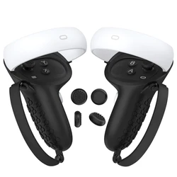 HUNDAI New VR Accessories Protective Cover For Oculus Quest 2 VR Touch Controller Silicone Cover Skin Handle Grip With Knuckle
