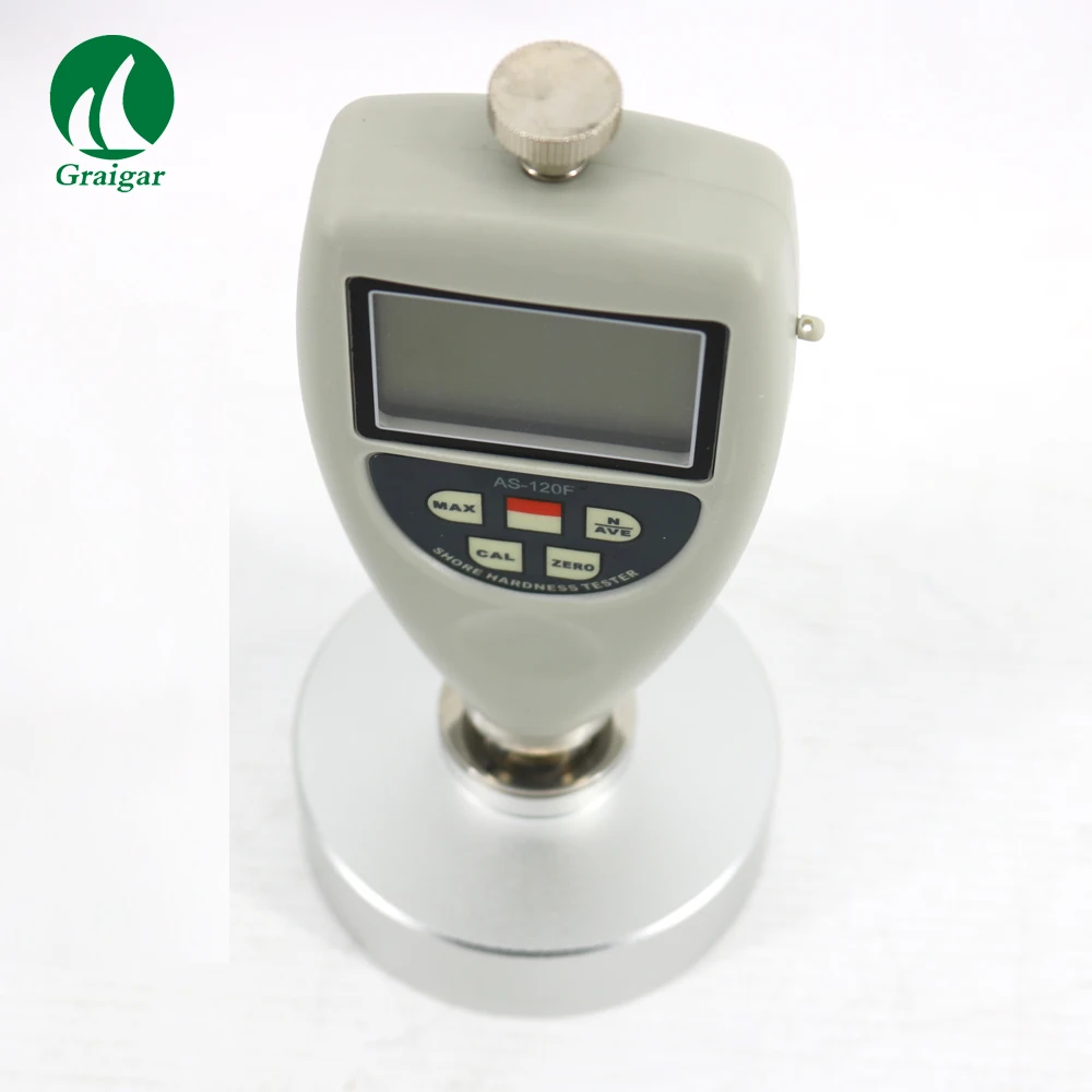 AS-120F Durometer Sponge Hardness Tester Polyurethane Foam Rubber Hardness Meter Range 0~100H