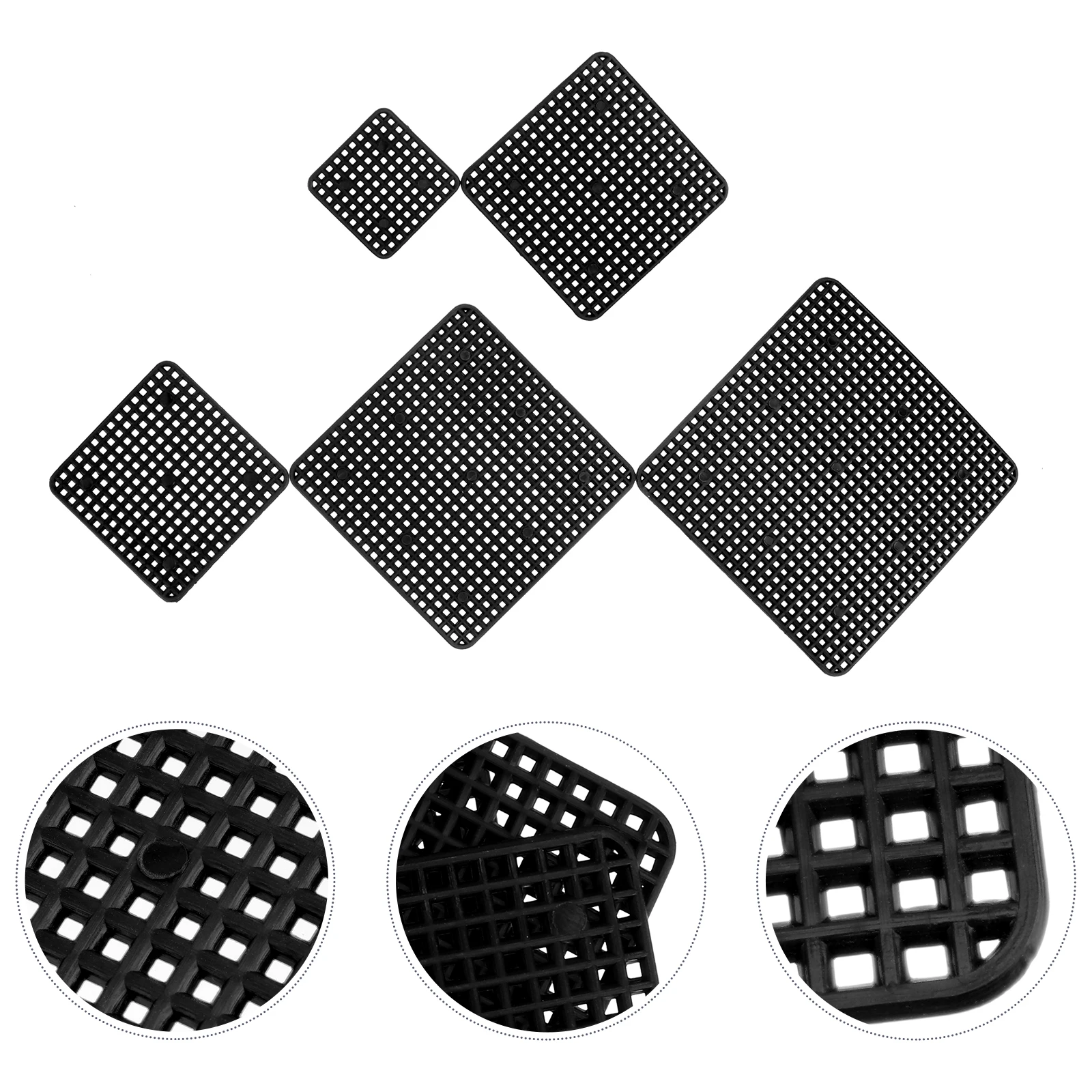 

20pcs Flower Pot Bottom Hole Pad Net Reusable Environmental Protection Plant Cushion Base Saucer Succulent Planter Accessory