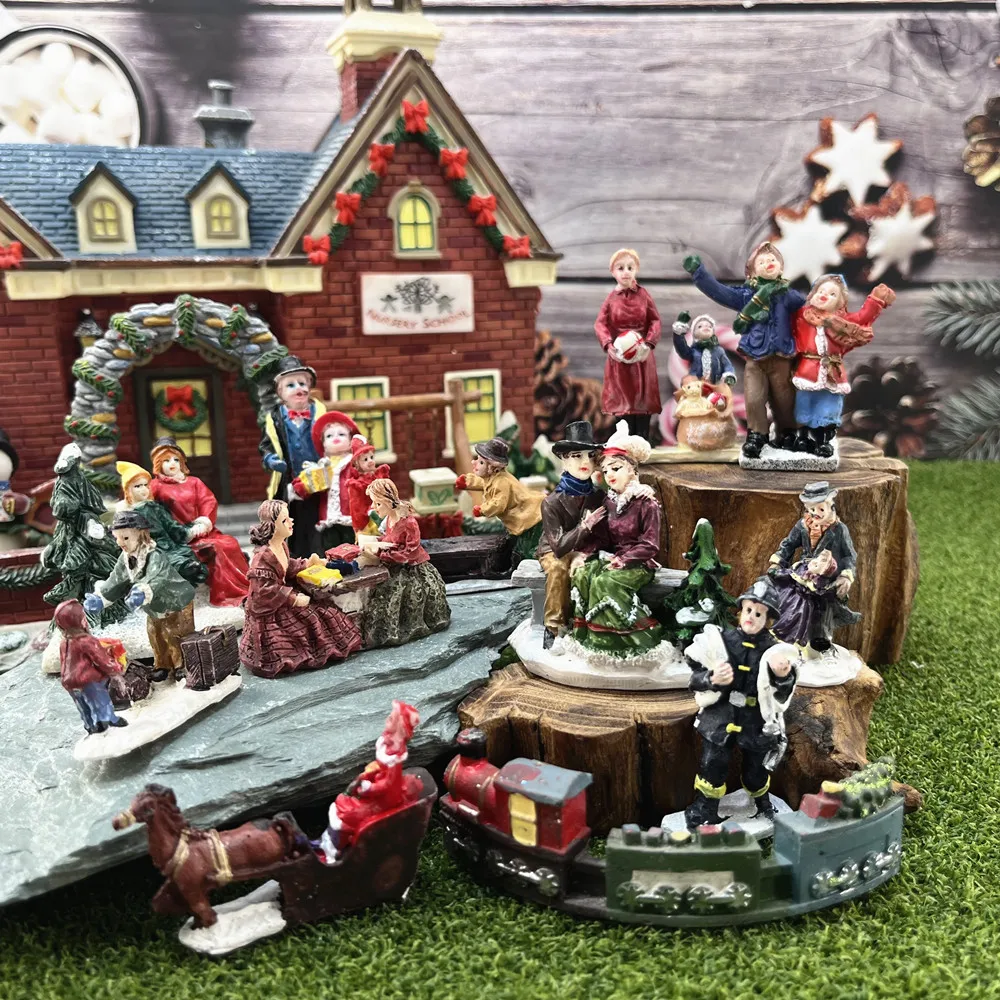 Figurines & Miniatures, Halloween Christmas Decor, Desk Sculpture, Sand Table Ornament