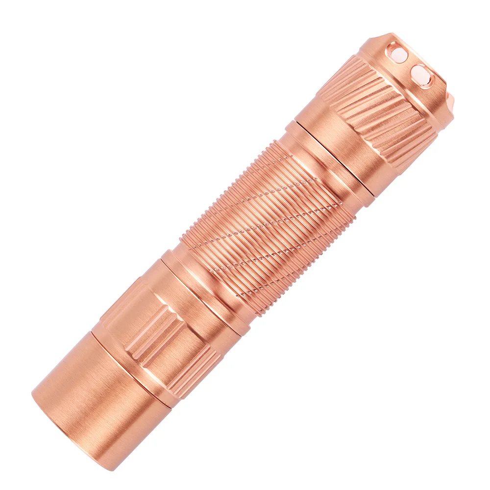 copper Convoy T3 flashlight, AA 14500  13 groups, 519A high CRI R9080, KW CSLNM1.TG