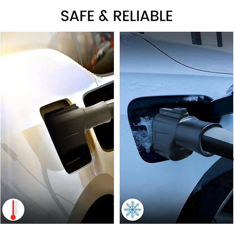 Tesla Supercharger 500A 1000V 고속 충전 커넥터 용 NACS-CCS1 어댑터 Ford GM EVs SAE 충전 스테이션과 호환 가능 썸네일 5