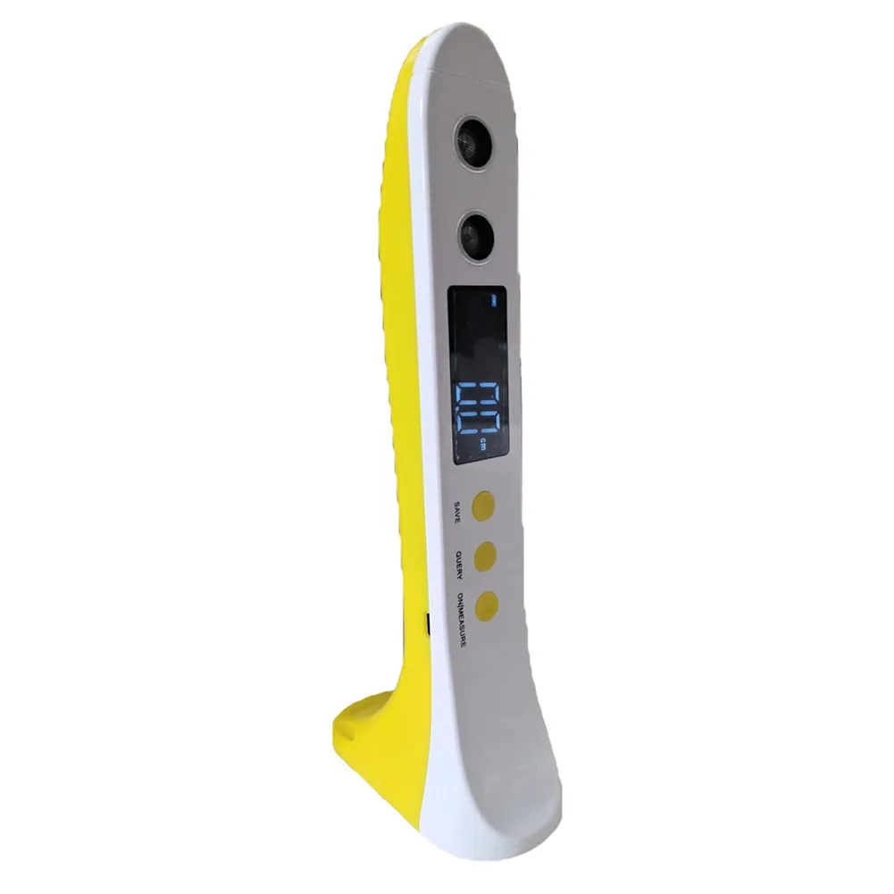 Portable Body Height Stadiometer Handheld Cordless Measurement Instrument 200cm Digital Ultrasonic Height Measuring Ruler