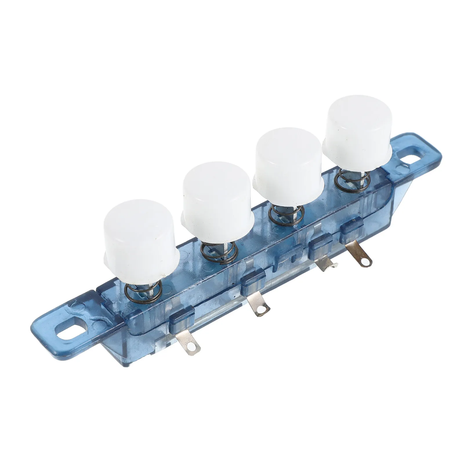 Summer Fan Speed Switch with 4 Position Piano Key Mechanical Switch Button Multi Speed Pedestal Fan Control Replacement Part
