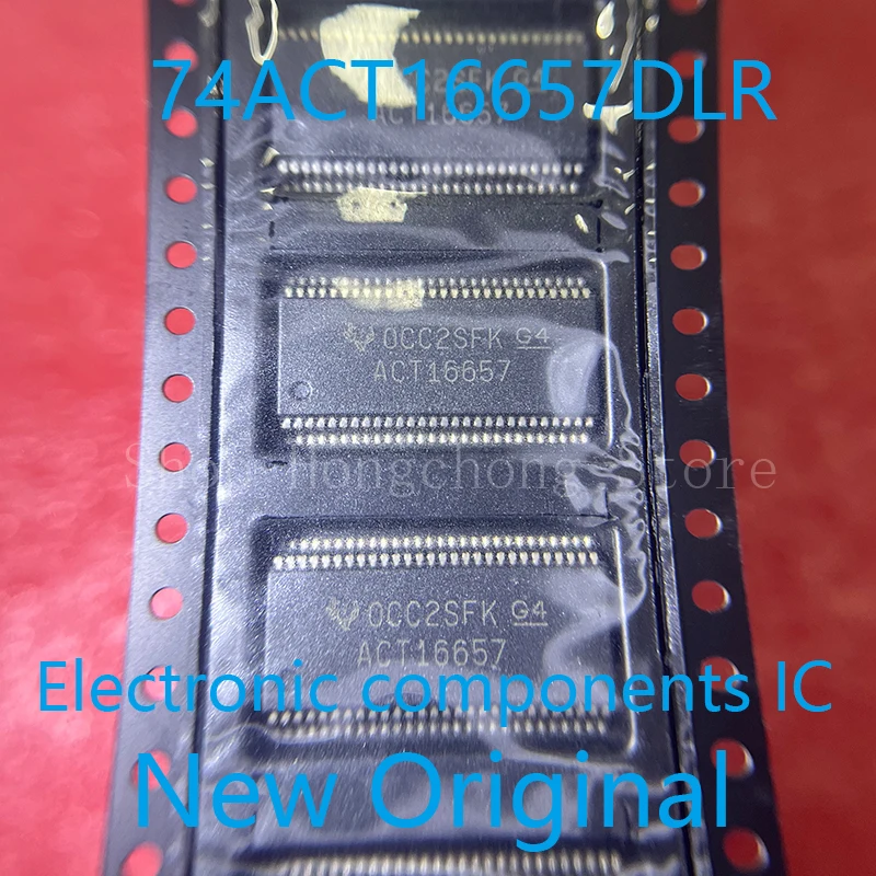 

IC New Original 74ACT16657DLR ACT16657 Marking 74ACT16657 74ACT16657DL Bus XCVR Dual 16-CH 3-ST 56-Pin SSOP T/R 1pcs