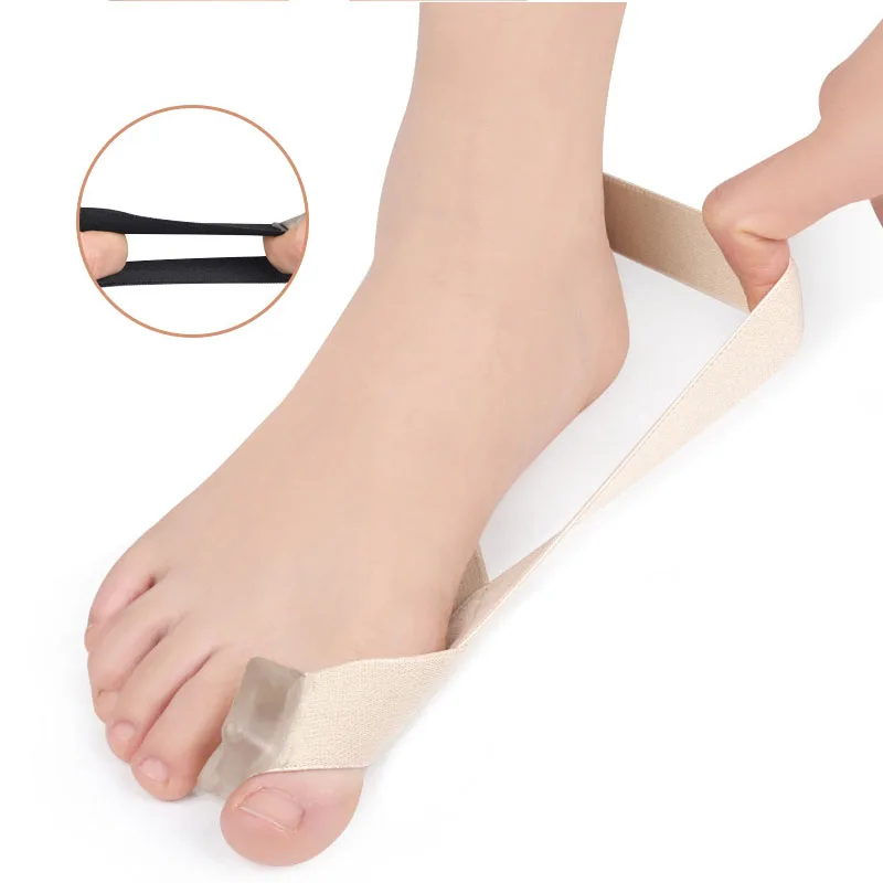 2 Stuks Hallux Valgus Corrector Één Kant Duim Valgus Corrector Spanband Pijnverlichting Toevinger Separator Teen Stijltang Gereedschap