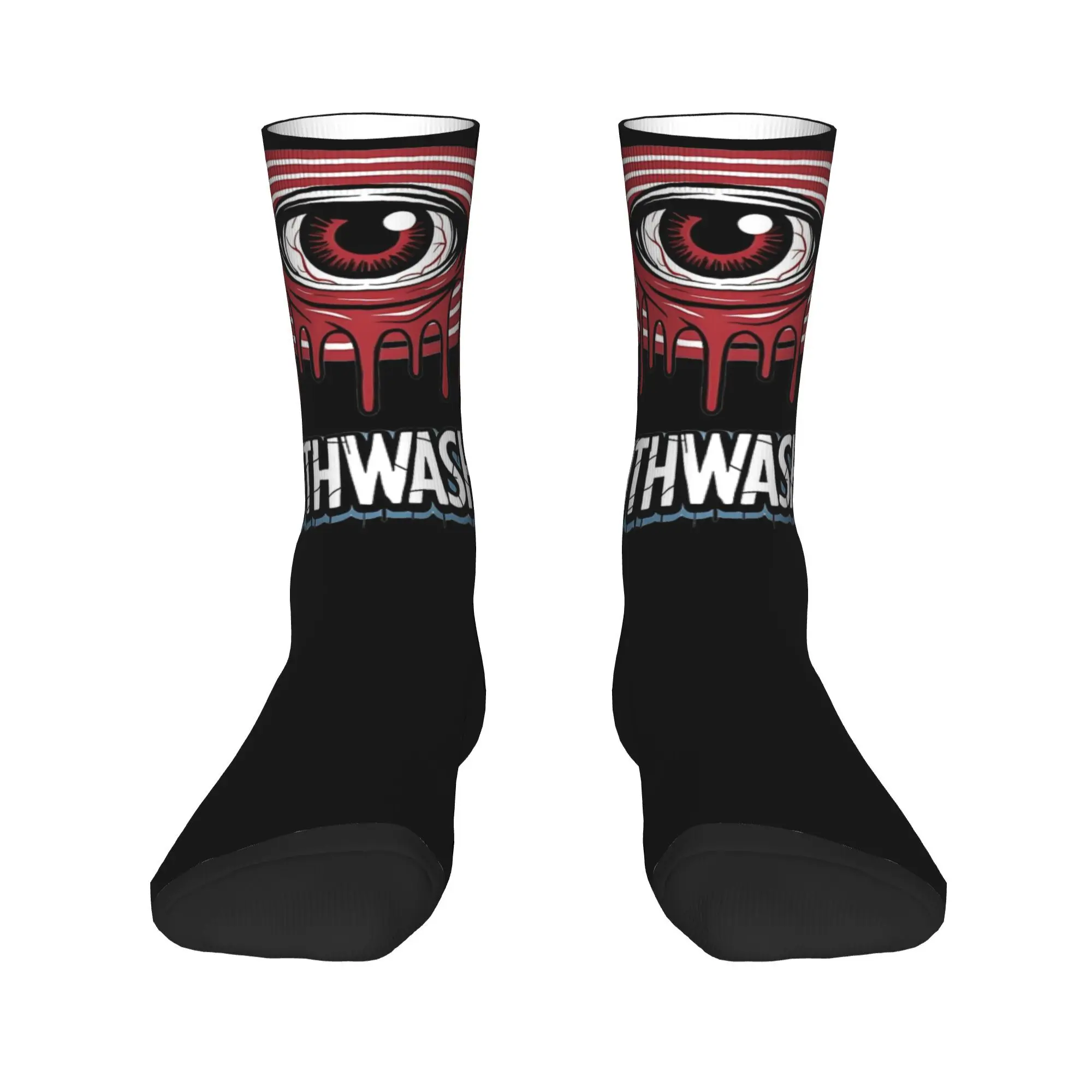 Unisex Mouthwashing Terror Eye Accessories Socks Game Logo Cozy Socks Cute For Casual Wear