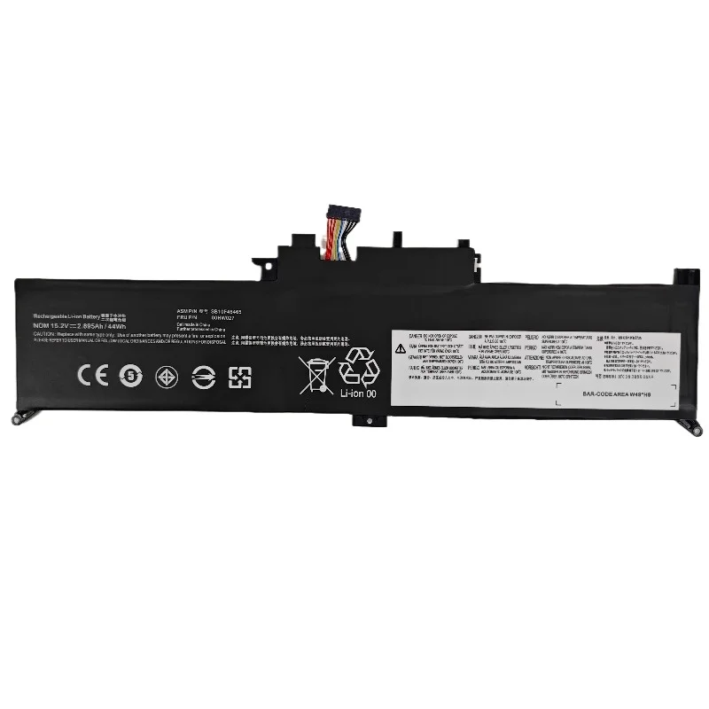 00HW027 15.2V 2895mAh بطارية الكمبيوتر المحمول لينوفو ثينك باد يوغا 260 370X260 X380 SB10K97590 01AV433 01AV434 SB10K97589 00HW026