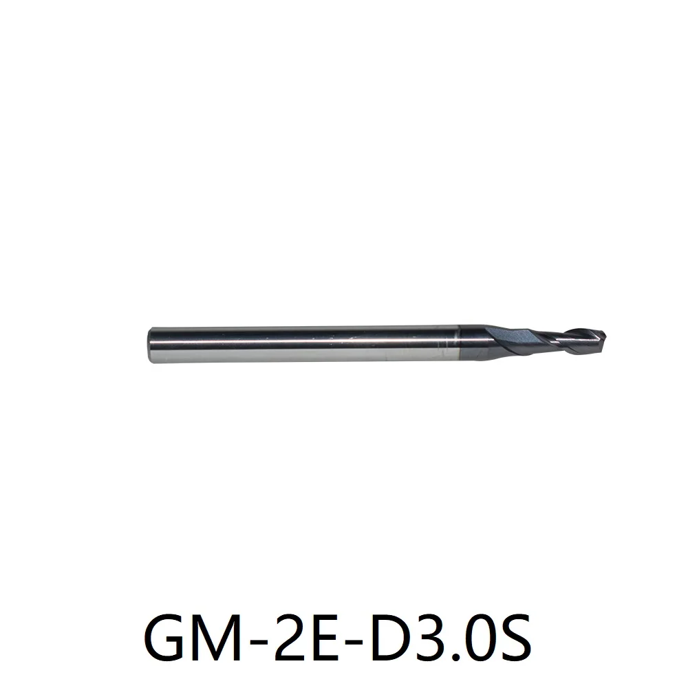 Z GM-2E-D1.0S 1.5S 2.0S 2.5S 3.0S 3.5S 4.0S GM series Solid carbide milling End mill Semi-finishing