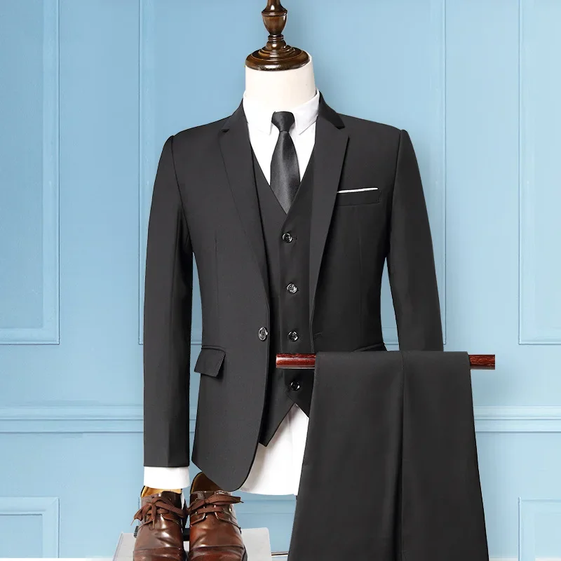 H296 Business casual suit for groomsmen