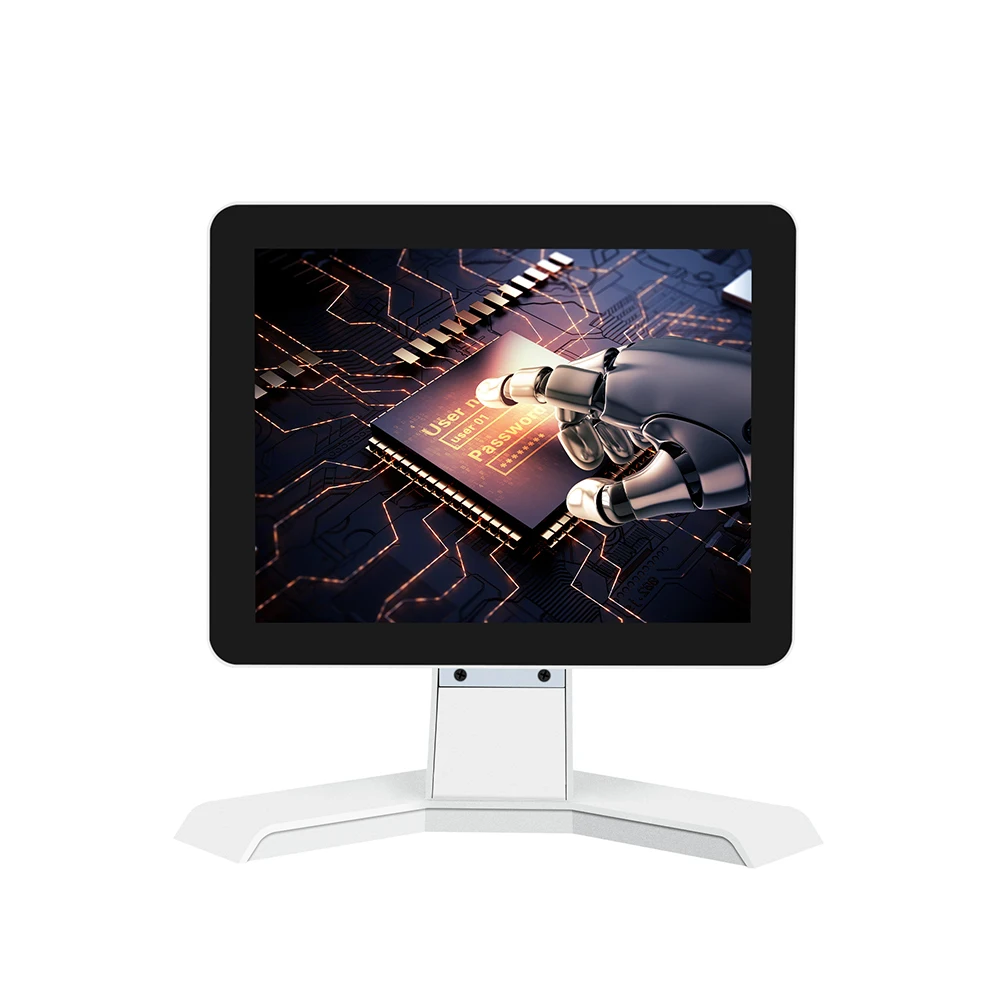 Energy Saving 10.4-Inch LED Screen Industrial Equipment ≤0.5W Standby & 10W Working Power Consumption Supports Desktop Display