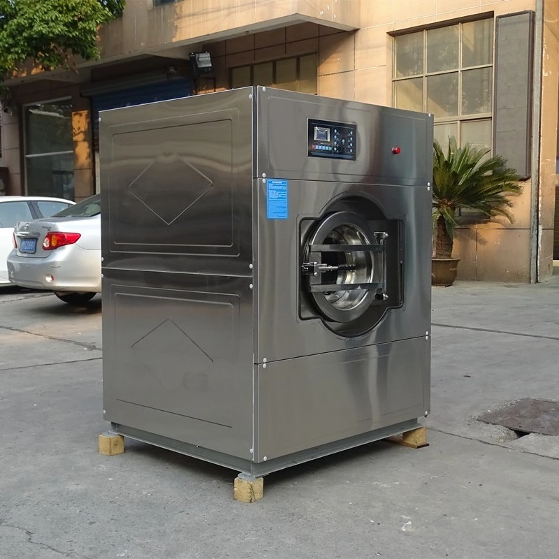 Große Industriewaschmaschine 50 kg große automatische Waschmaschine 30 kg XGQ-30 Edelstahl