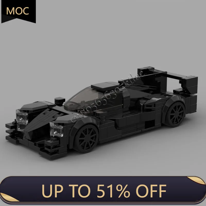 

275 PCS MOC Speed Competition Series 07 LMP2 Racing Building Blocks Model DIY Creative Technology Bricks Toys Kid Festival Gifts