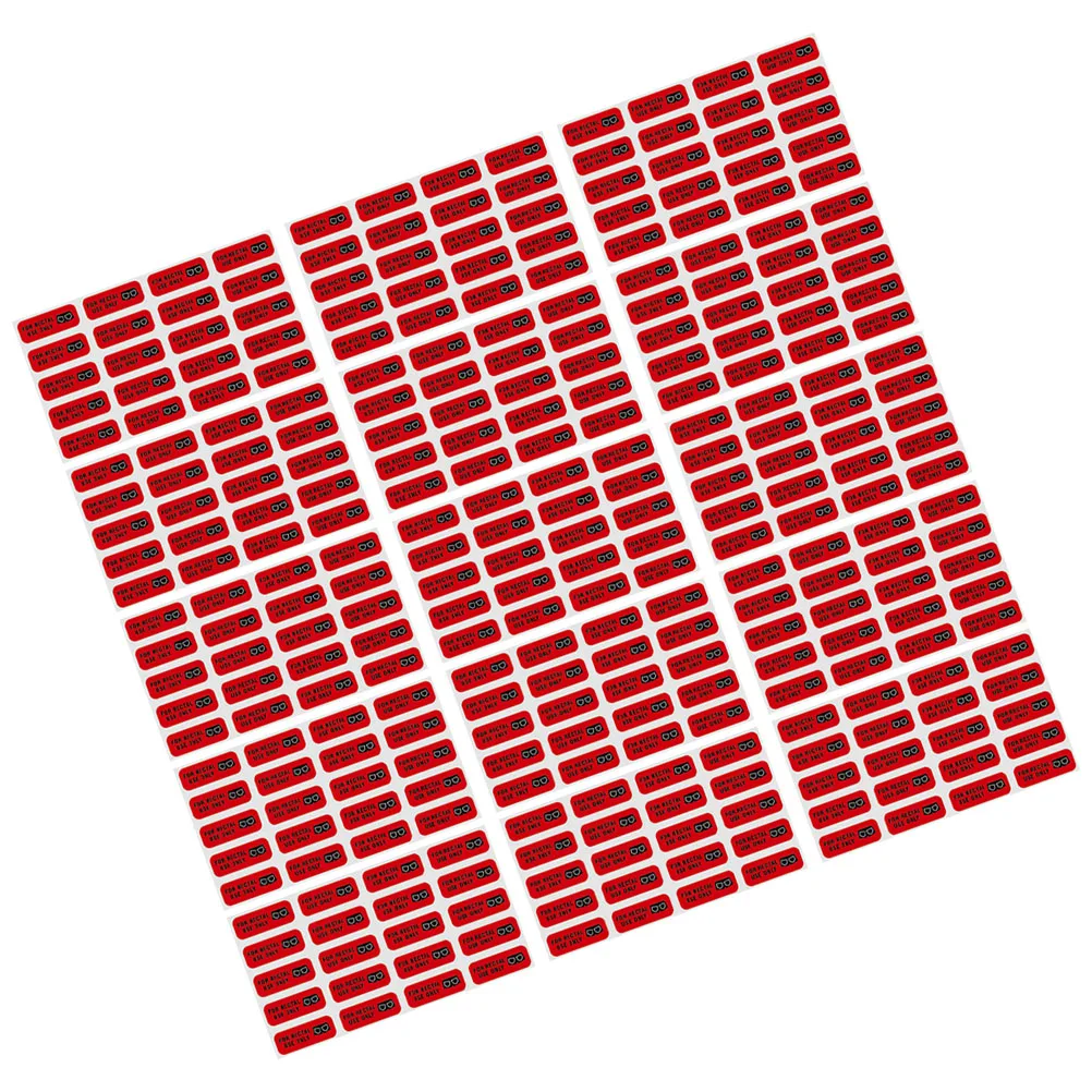 

Waterproof Stickers Permanent Labels for Rectal Use 30 Sheets PVC Funny Decals Party Halloween Scrapbook Gifts